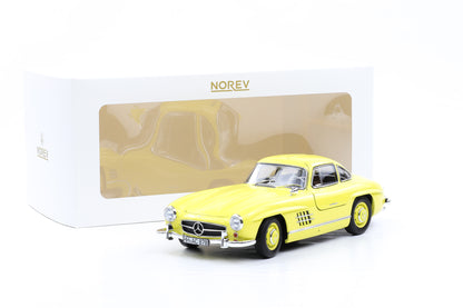 1:18 Norev Mercedes-Benz 300 SL W198 1954 Fantasy Yellow 183853 200pcs