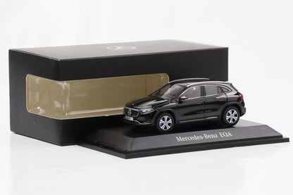 1:43 Herpa Mercedes-Benz EQA H243 2021 kosmosschwarz Dealer