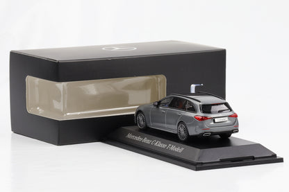 1:43 Mercedes-Benz C-Klasse S206 T-Modell selenitgrau Herpa 2022 Dealer