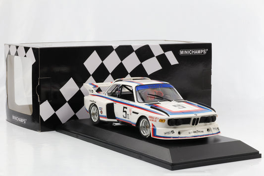 1:18 BMW 3.5 CSL Gr.5 #5 MILLER COWART 6h Watkins Glen 1979 Minichamps