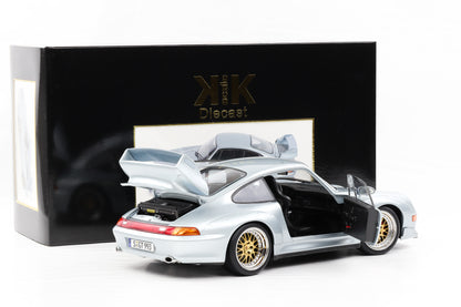 1:12 KK Scale Porsche 911 993 GT2 1996 silber mit BBS Felgen / Diecast