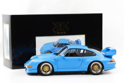 1:12 KK Scale Porsche 911 993 GT2 1996 blau mit BBS Felgen / Diecast