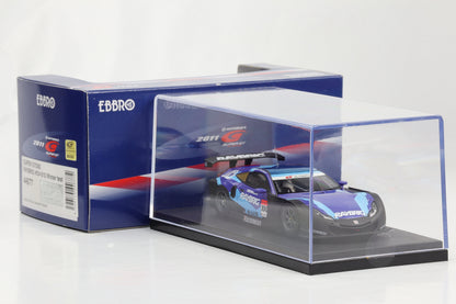 1:43 Ebbro Honda Raybrig HSV-010 Super GT500 2011 Winter test #02 blau-schwarz diecast