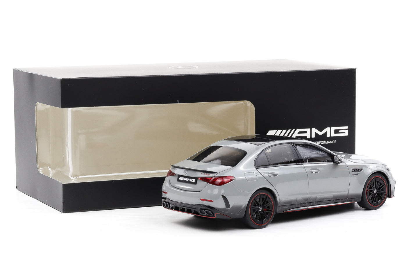 1:18 Mercedes-Benz AMG C63S E W206 Performance F1 Edition alpingrau NZG