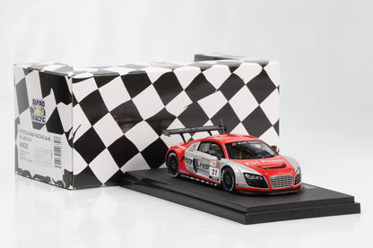 1:43 Ebbro Racing Hitotsuyama Racing Audi R8 LMS 2011 rot-silber diecast