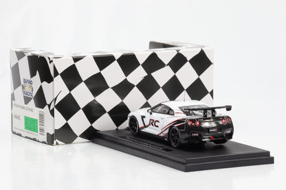 1:43 Ebbro Racing Nissan Nismo GT-R RC weiß diecast