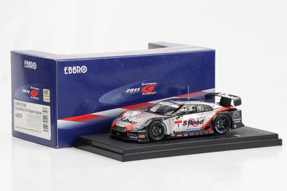 1:43 Ebbro Nissan S Road Mola GT-R Super GT500 2011 Nismo Festival #1 diecast