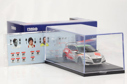 1:43 Ebbro Honda CR-Z Legend Cup 2011 silber diecast