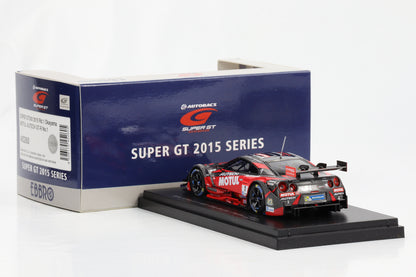 1:43 Ebbro Nissan Motul Autech GT-R Super GT500 2015 Rd Okayama Matsuda Quintarelli