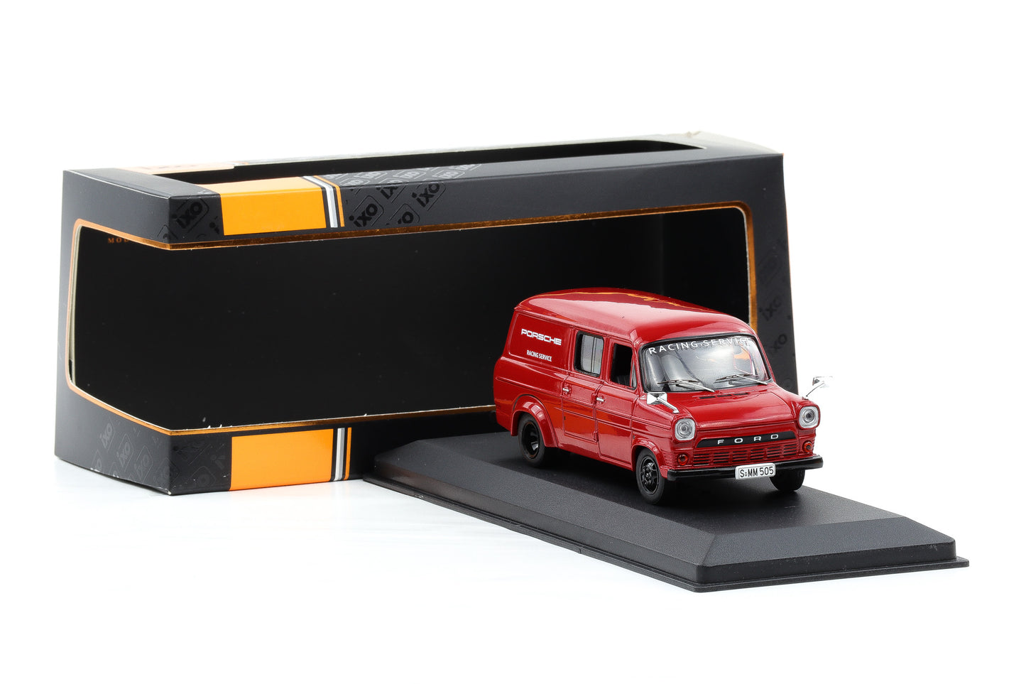 1:43 IXO Ford Transit MK I Porsche Racing Service Assistance 1966