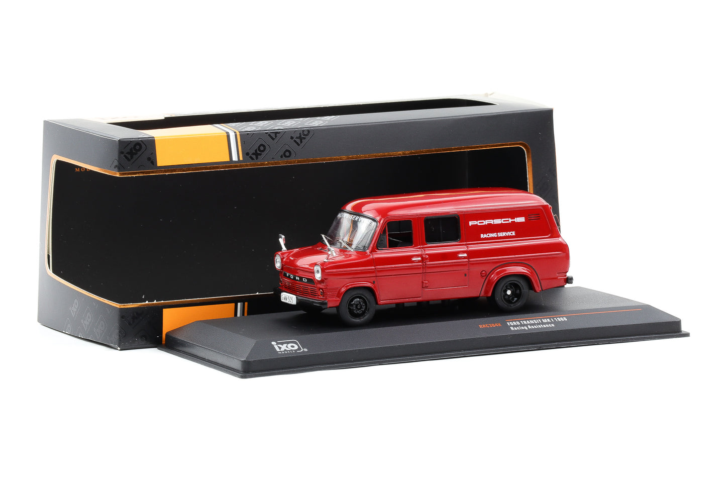 1:43 IXO Ford Transit MK I Porsche Racing Service Assistance 1966