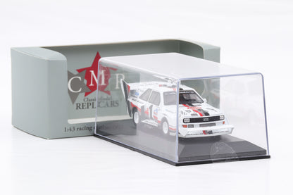 1:43 Audi Quattro S1 #1 Winner Pikes Peak 1987 Walter Röhrl CMR diecast