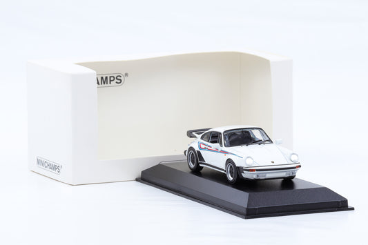 1:43 Minichamps Porsche 911 Turbo 930 weiss Martini Design 1976 limited