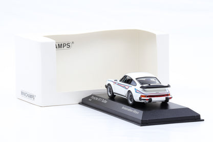 1:43 Minichamps Porsche 911 Turbo 930 weiss Martini Design 1976 limited
