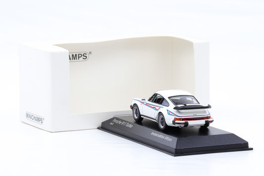 1:43 Minichamps Porsche 911 Turbo 930 weiss Martini Design 1976 limited