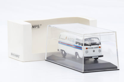 1:43 Minichamps Volkswagen VW T2 weiss Porsche Martini Racing 1972