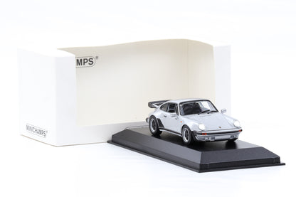 1:43 Minichamps Porsche 911 930 Turbo 1977 silber limited