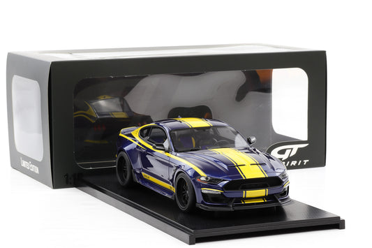 1:18 GT Spirit Shelby Mustang Super Snake 2021 Blue Hornet GT871