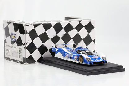 1:43 Ebbro Toyota TS010 Casio 1992 weiß-blau M. Sekiya, P.H. Raphanel, K. Achseson