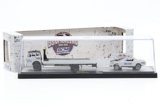 1:64 M2 Ford C-8000 1990 & Ford Mustang Gasser 1966