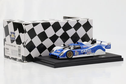 1:43 Ebbro Toyota TS010 Casio 1992 weiß-blau M. Sekiya, P.H. Raphanel, K. Achseson