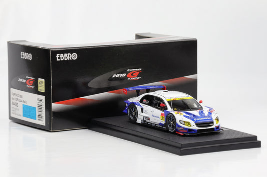 1:43 Ebbro apr Corolla Axio Super GT300 2010 #31 K. Saga, K. Matsuda diecast