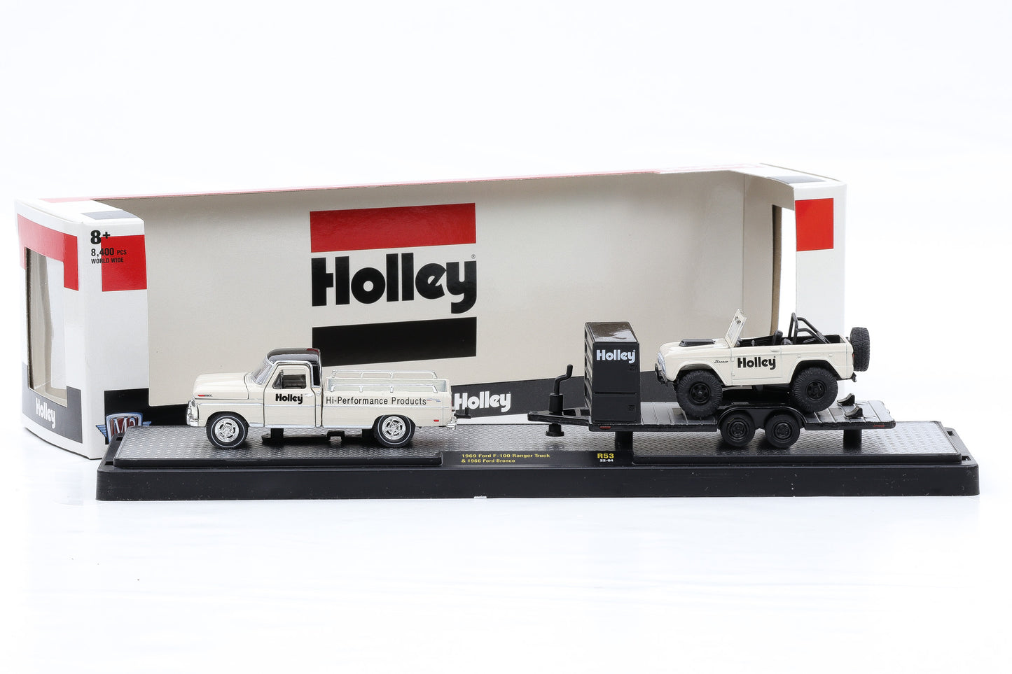 1:64 M2 Ford F-100 Ranger Truck 1969 & Ford Bronco 1966 Holley