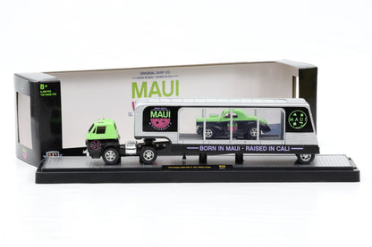 1:64 M2 1970 Dodge L600 COE & 1941 Willys Coupe MAUI