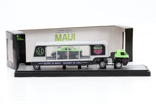 1:64 M2 1970 Dodge L600 COE & 1941 Willys Coupe MAUI