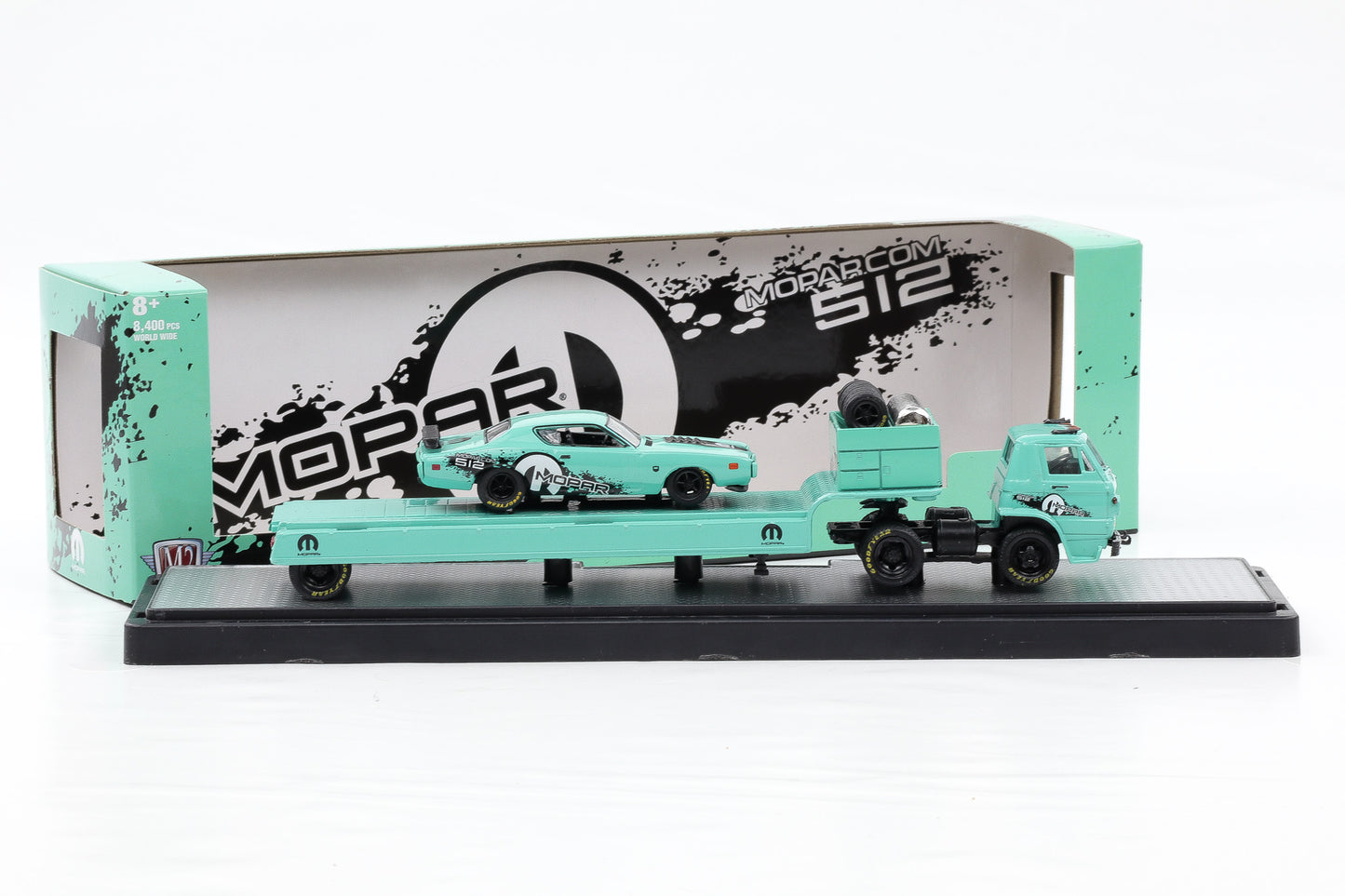 1:64 M2 1969 Dodge L600 & 1971 Dodge Charger R/T HEMI MOPARCOM 512