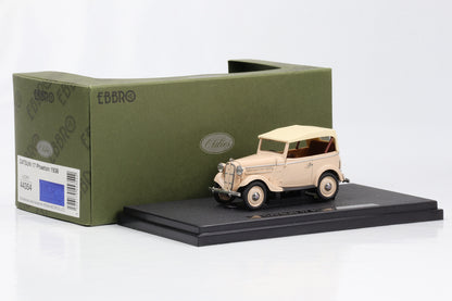 1:43 Ebbro Oldies Datsun 17 Phaeton 1938 beige diecast