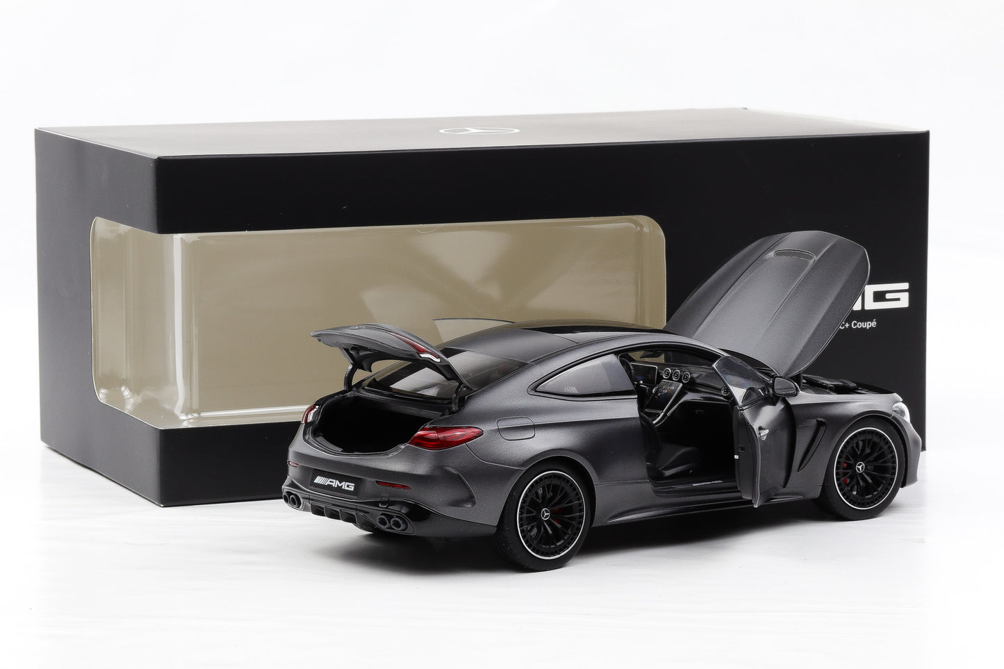1:18 Mercedes-Benz AMG CLE 53 4Matic+ C236 graphitgrau magno 2023 NZG