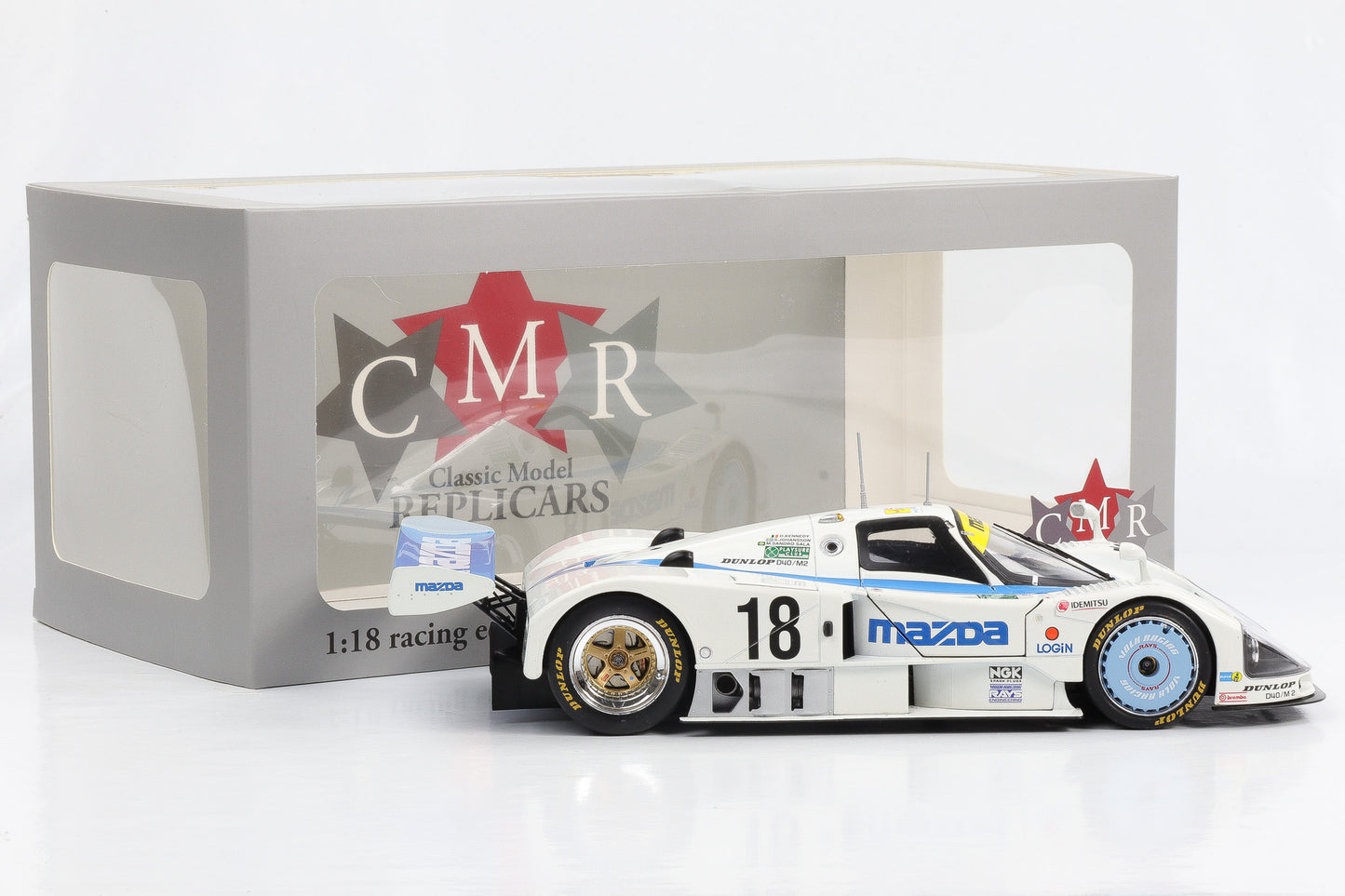 1:18 奥迪 S1 Sport Quattro Pikes Peak #1 获胜者 Röhrl 获胜者 1987 年压铸 CMR