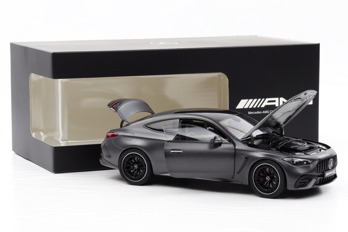 1:18 Mercedes-Benz AMG CLE 53 4Matic+ Coupe C236 graphitgrau magno NZG