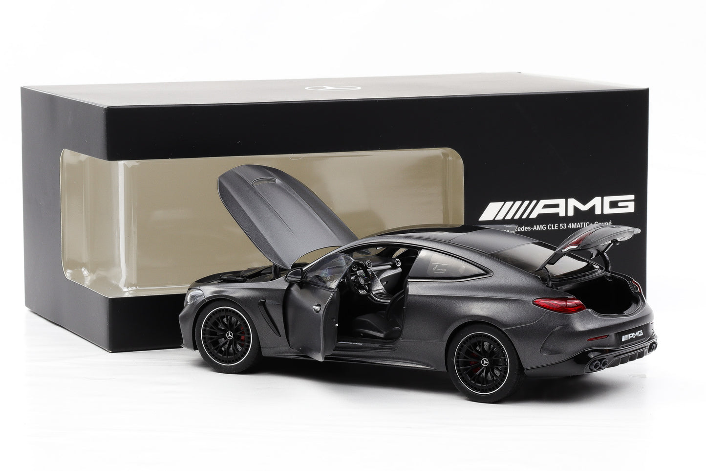 1:18 Mercedes-Benz AMG CLE 53 4Matic+ C236 graphitgrau magno 2023 NZG
