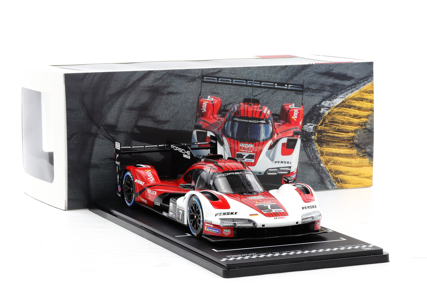 1:18 IXO Porsche 963 #7 Sieger 24h Daytona 2024 Porsche Penske Motorsports