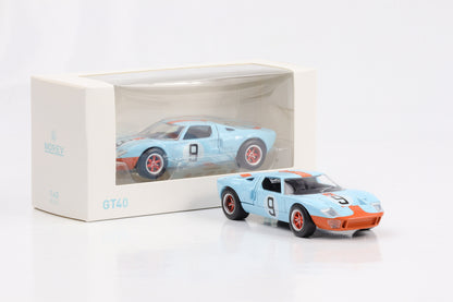 Ford GT40 24H Le Mans #9 1966 hellblau Norev Jet Car 270567