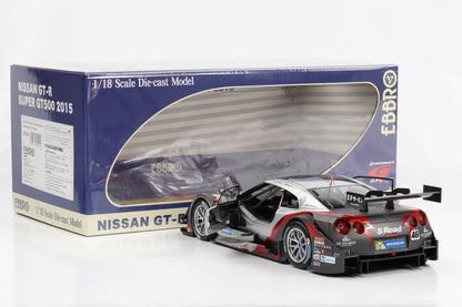 1:18 Ebbro Nissan GT-R Super GT500 #46 S Road Mola Rd. 3 Thailand Winner