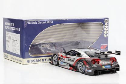 1:18 Ebbro Nissan GT-R Super GT500 #46 S Road Mola Rd. 3 Thailand Winner