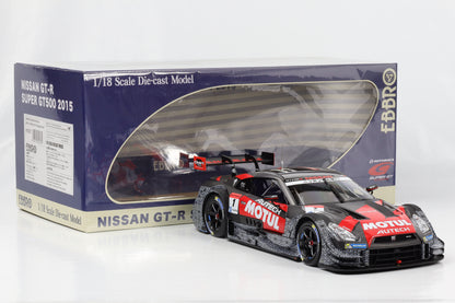 1:18 Ebbro Nissan GT-R Super GT500 2015 #1 Motul Autech Okayama Testcar