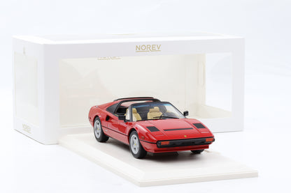 1:18 Norev Ferrari 308 GTS Movie Magnum rot Targadach 1982 187930