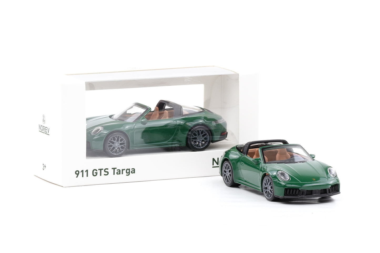 1:43 Jet Car Norev Porsche 911 992.2 GTS Targa british racing green 2024