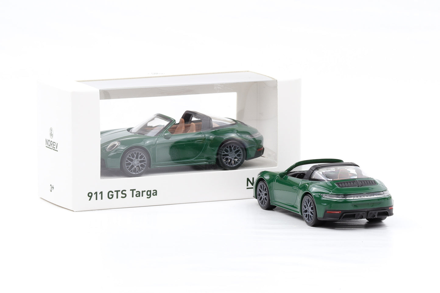 1:43 Jet Car Norev Porsche 911 992.2 GTS Targa british racing green 2024