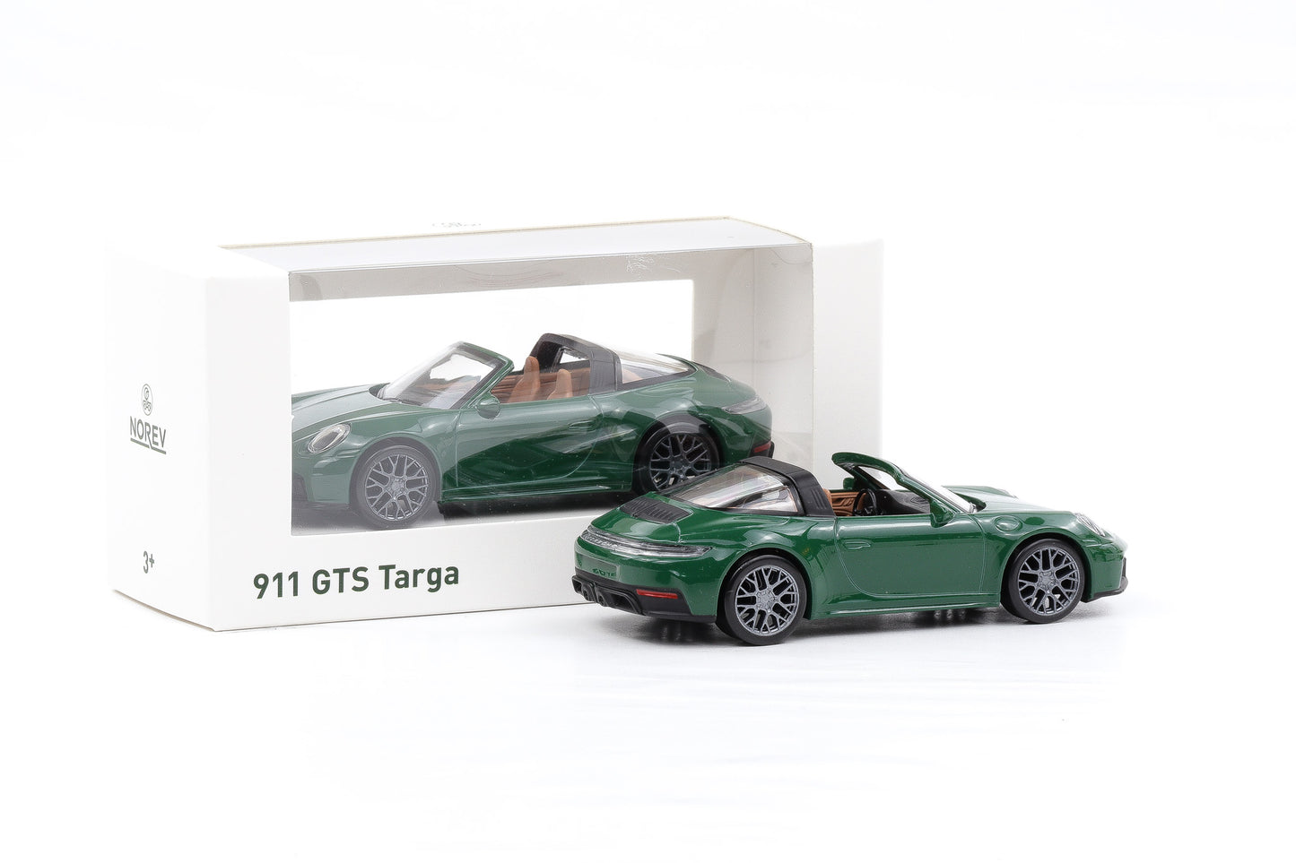 1:43 Jet Car Norev Porsche 911 992.2 GTS Targa british racing green 2024