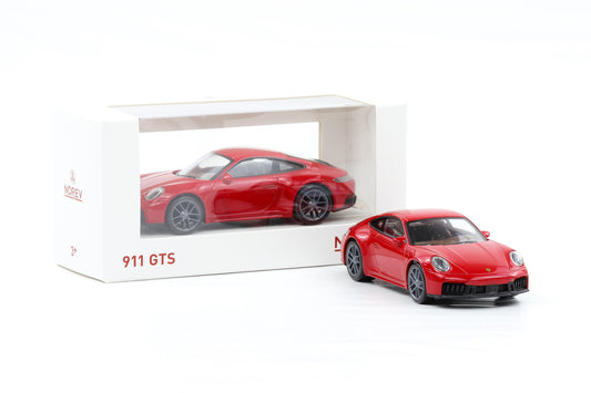 1:43 Jet Car Norev Porsche 911 992.2 GTS Coupe rot 2024