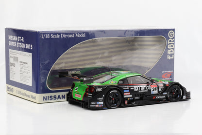 1:18 Ebbro Nissan GT-R Super GT500 2015 #24 Fuji Winner D. Sasaki M. Krumm