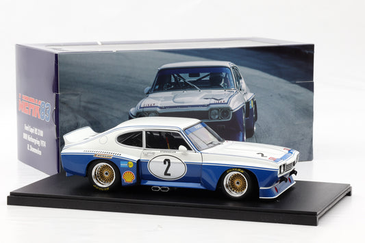 1:18 Werk83 Ford Capri RS 3100 #2 Sieger DRM Nürburgring 1974 Rolf Stommelen
