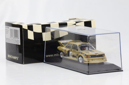 1:43 Minichamps BMW 320i Grp. 5 DRM 1977 J. Obermoser Warsteiner