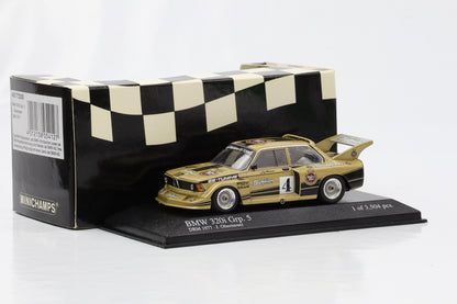 1:43 Minichamps BMW 320i Grp. 5 DRM 1977 J. Obermoser Warsteiner