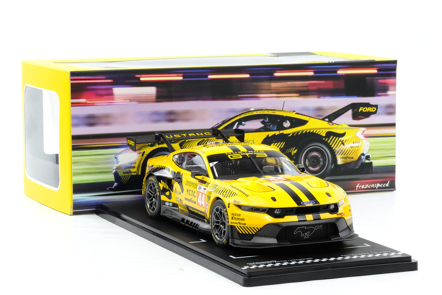 1:18 IXO Ford Mustang GT3 #44 24h LeMans 2024 Proton Competition / diecast
